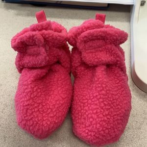 Fleece Booties by Luvable Friends Cute practical.